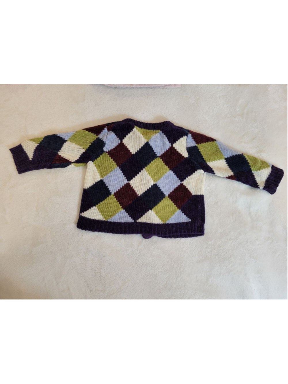 Baby Gap Vintage Argyle Cardigan Old Navy Jacket Bundle 3-12M - Picture 4 of 13